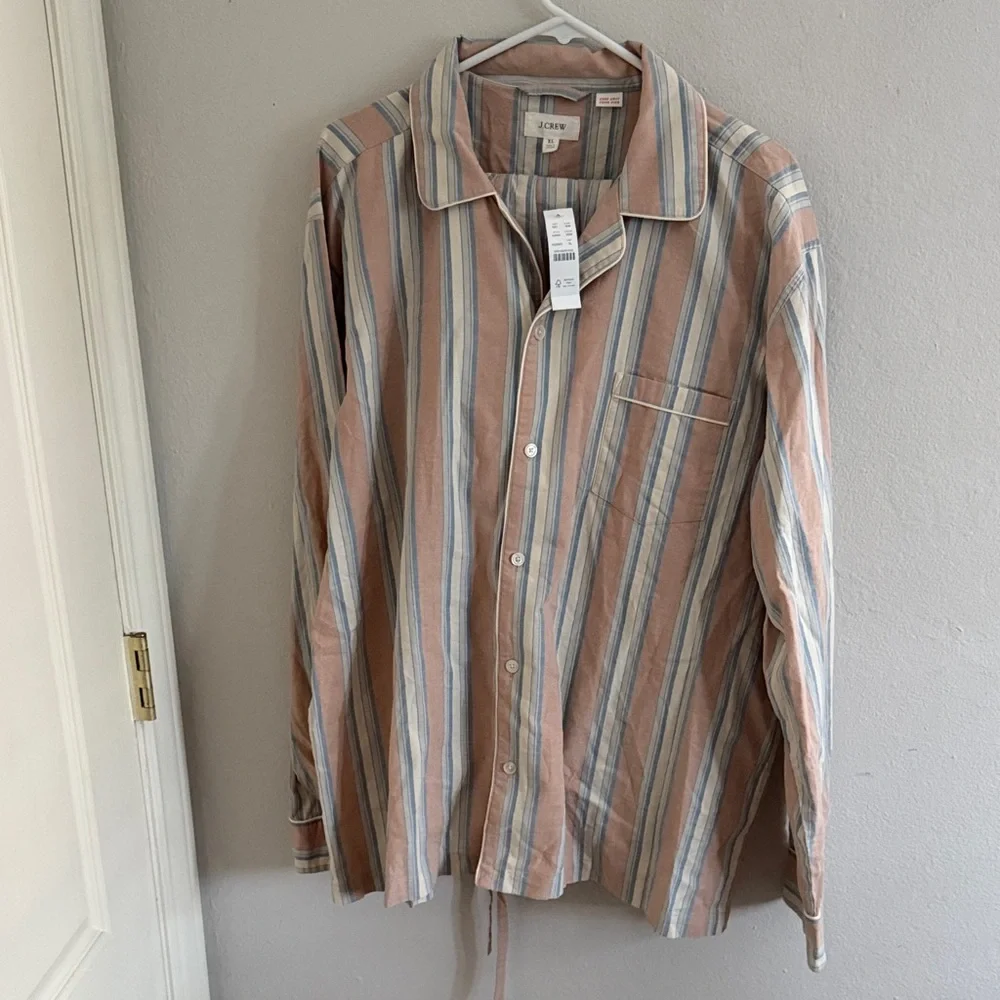 NWT J.Crew Men’s Pajama set 100% Cotton size XL